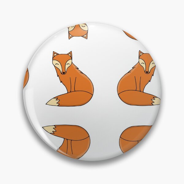 Item preview, Colorful fox pattern design designed and sold by GulArt.