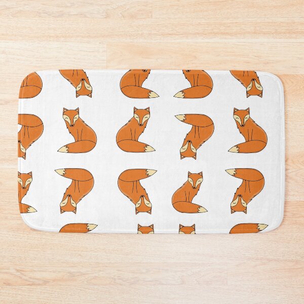 Item preview, Colorful fox pattern design designed and sold by GulArt.