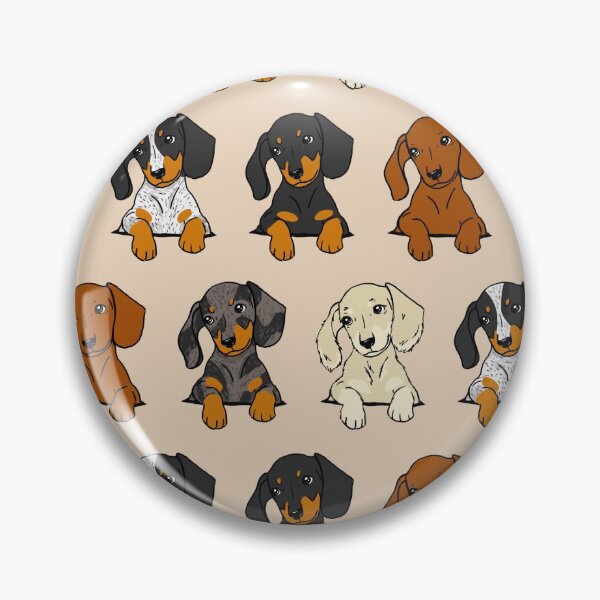 Item preview, All Breeds Dachshund Cream Sticker Pack designed and sold by Reiyankhairina.