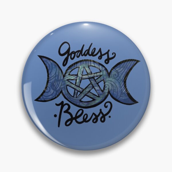 Artikelvorschau, Goddess Bless triple moon symbol entworfen und verkauft von FrictionMaxxing.