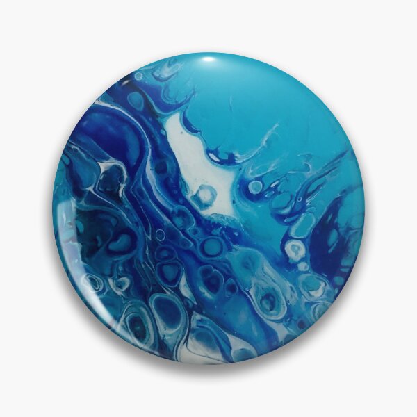 Item preview, Blue pour designed and sold by artworkbyevie1.