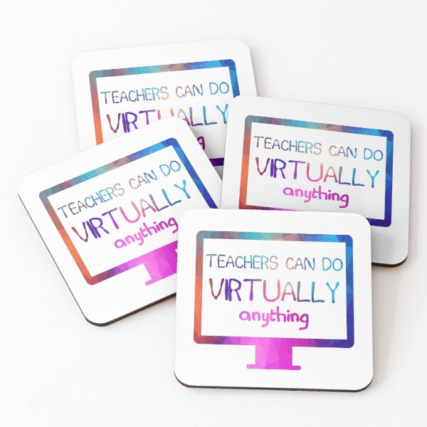 Item preview, Teachers Can Do Virtually Anything designed and sold by LifeIsTooShirt.