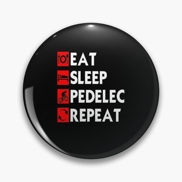 Item preview, Eat Sleep Pedelec Repeat designed and sold by NeXore.