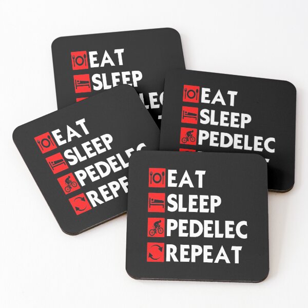 Item preview, Eat Sleep Pedelec Repeat designed and sold by NeXore.