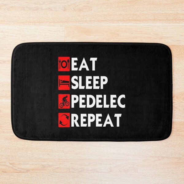 Item preview, Eat Sleep Pedelec Repeat designed and sold by NeXore.
