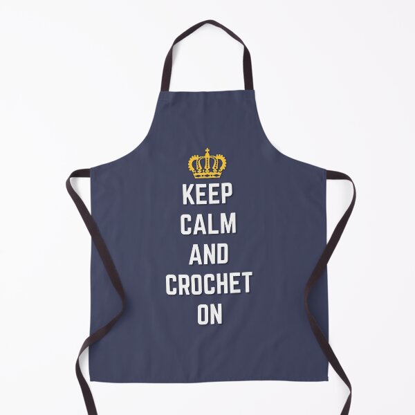 Item preview, Keep calm and crochet on designed and sold by bumperapparels.