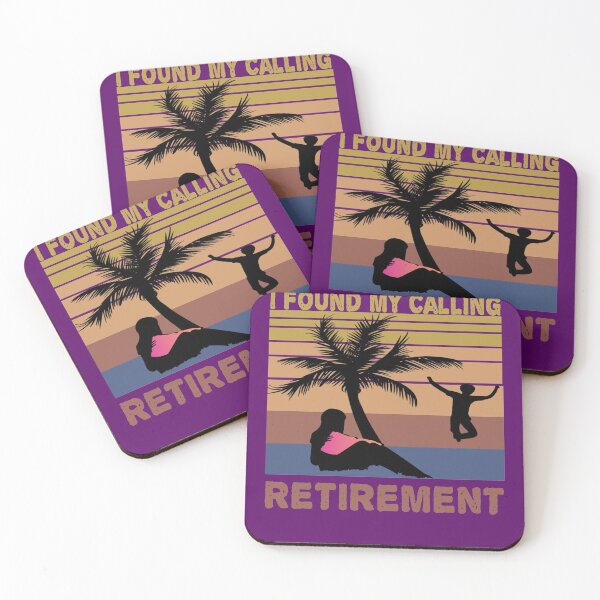 Item preview,  I Found My Calling Retirement Retro Vintage Funny Gift designed and sold by Sarah38.
