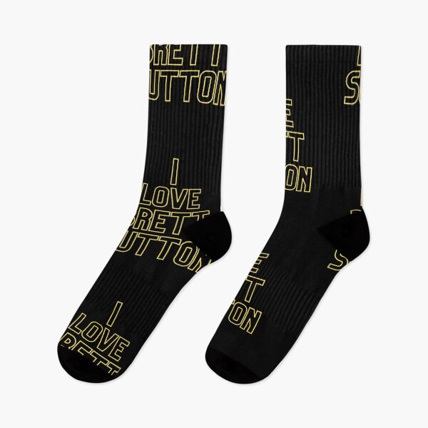 Item preview, I love Brett Sutton, Yellow Font designed and sold by bas19101.