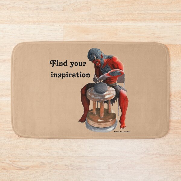 Item preview, Ogre Spinning Japanese Pots Fantasy Image designed and sold by HelmsArt.