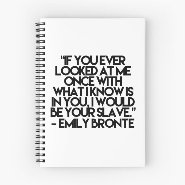 Item preview, Emily Brontë Quote designed and sold by EvolutionWisdom.