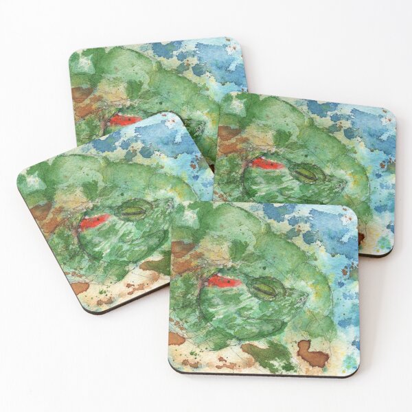 Item preview, Original Art - Red Eared Terrapin by Maria Tzamtzi designed and sold by Maria Tzamtzi.