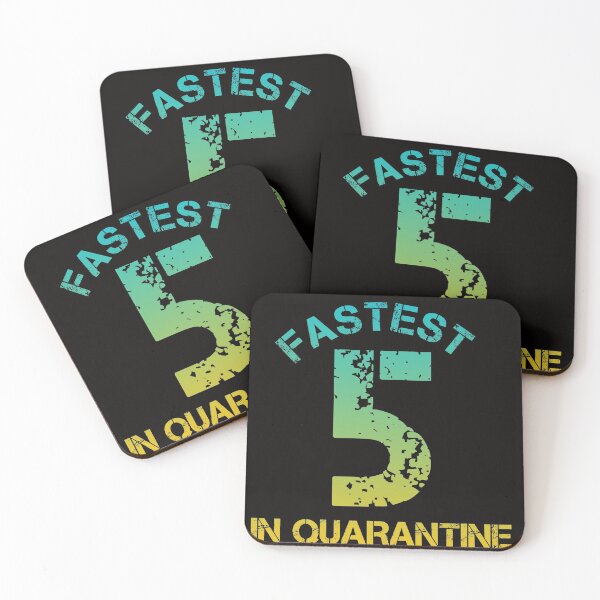 Item preview, Celebrating fastest five in quarantine  designed and sold by Tej0711.