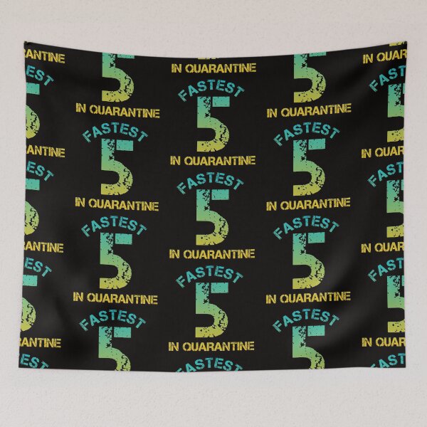 Item preview, Celebrating fastest five in quarantine  designed and sold by Tej0711.