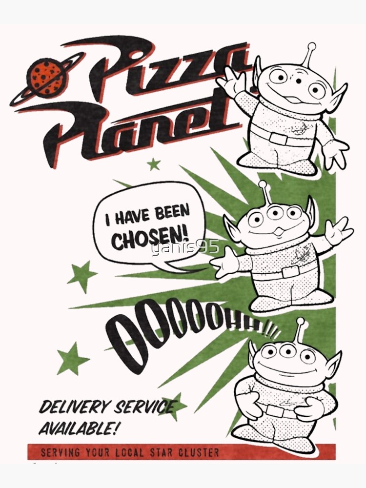 Pizza Planet Poster for Sale by yanis95 Redbubble