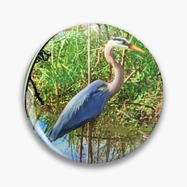 Item preview, GREAT BLUE HERON designed and sold by THE AMERICAN TEEVANGELIST.