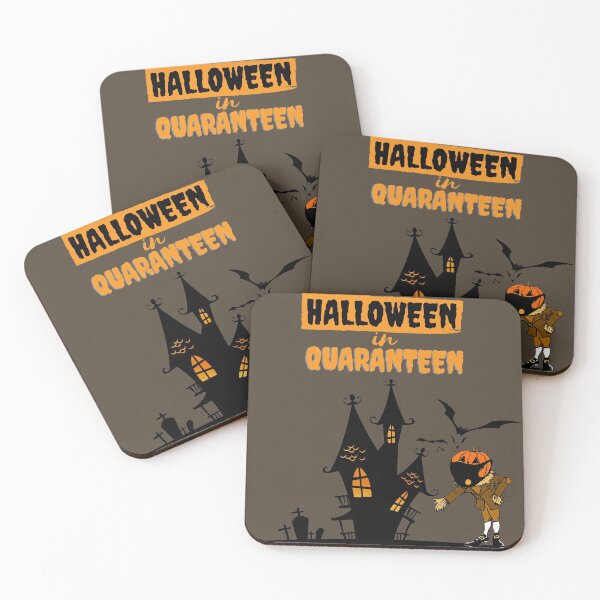 Item preview, Halloween in Quarantine  designed and sold by Sanskrati.