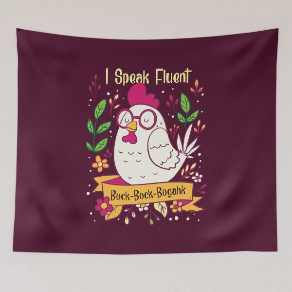 Item preview, Beautiful Chicken I Speak Fluent Bock Bogahk Gift designed and sold by Sandra78.