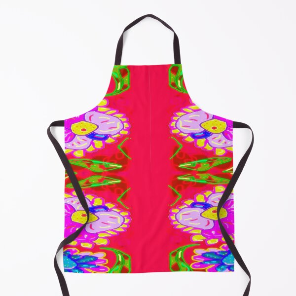 Item preview, flowers on red designed and sold by Nickdavisinghe.