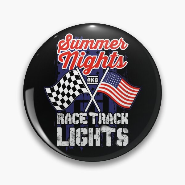 Item preview, Racing Summer Nights Race Track Lights Flags Gift designed and sold by Sandra78.