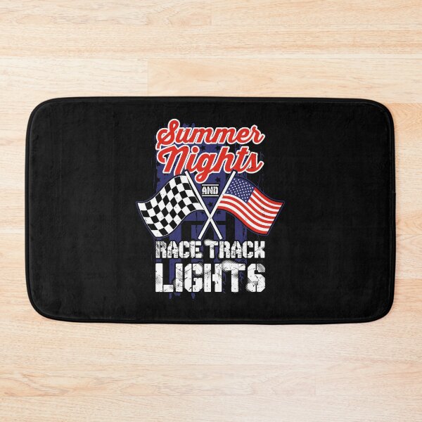 Item preview, Racing Summer Nights Race Track Lights Flags Gift designed and sold by Sandra78.