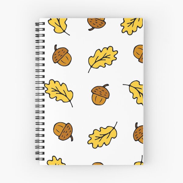 Item preview,  Autumn pattern with oak leaves and acorns. designed and sold by GulArt.