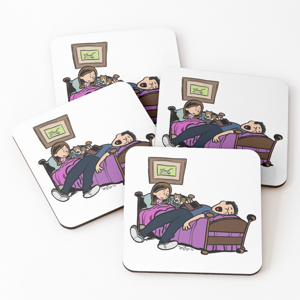 Item preview, Coasters (Set of 4) designed and sold by GPAnimations.