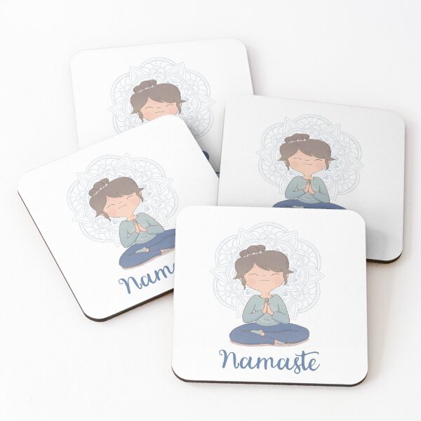 Item preview, Yoga Girl - Namaste designed and sold by Rita Cuppari.