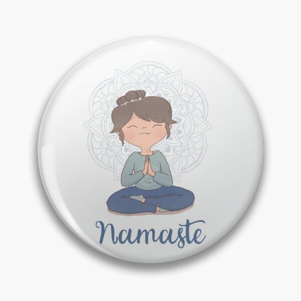 Item preview, Yoga Girl - Namaste designed and sold by Rita Cuppari.