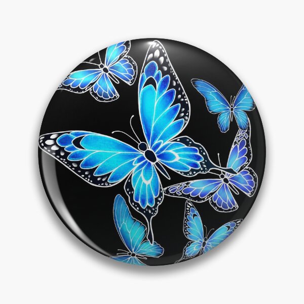 Item preview, Blue Butterfly - Ghost Edition designed and sold by dawnshue.