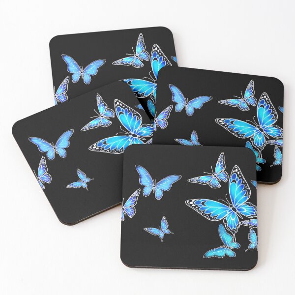 Item preview, Blue Butterfly - Ghost Edition designed and sold by dawnshue.