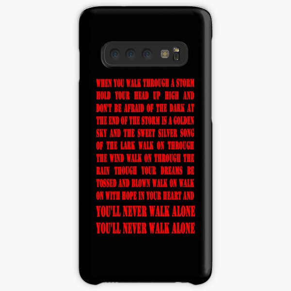 You'll Never Walk Alone - RED Samsung Galaxy Snap Case