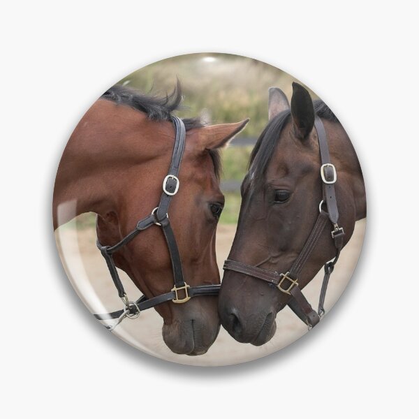 Item preview, Tender Horse Moment Horse Couple designed and sold by WildHoneyDesign.