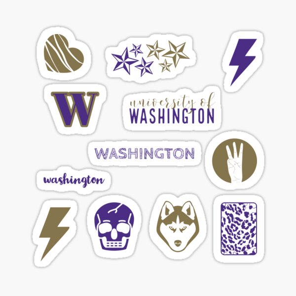 washington sticker pack Sticker