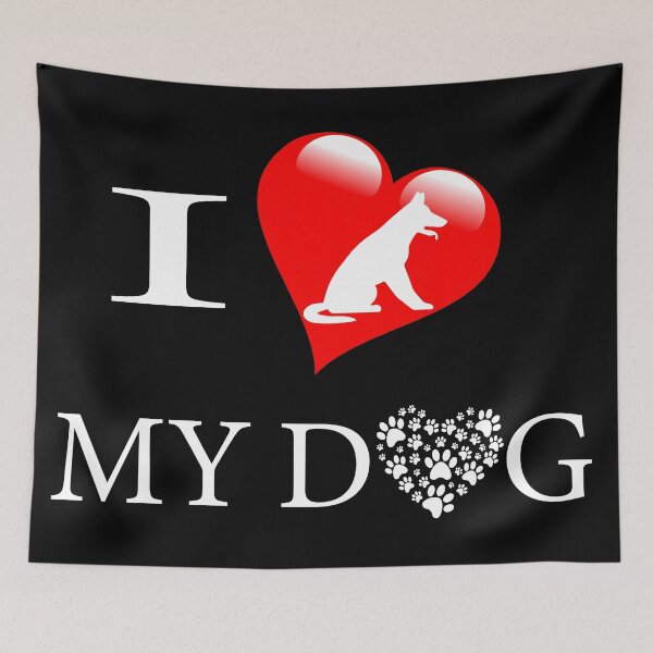 Item preview, I love my dog so much. designed and sold by ShoppersHub.