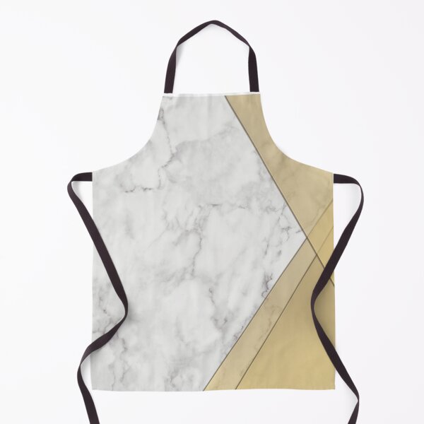 Item preview, White Marble and Gold Design designed and sold by art-in-a-bottle.
