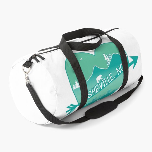Item preview, Asheville, NC - Green on White designed and sold by Serena's Asheville Merch.