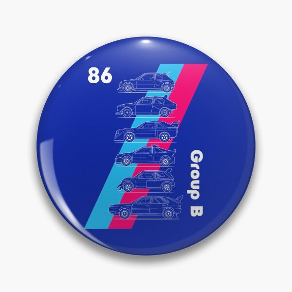 Item preview, Group B rallycars pink and blue designed and sold by purpletwinturbo.