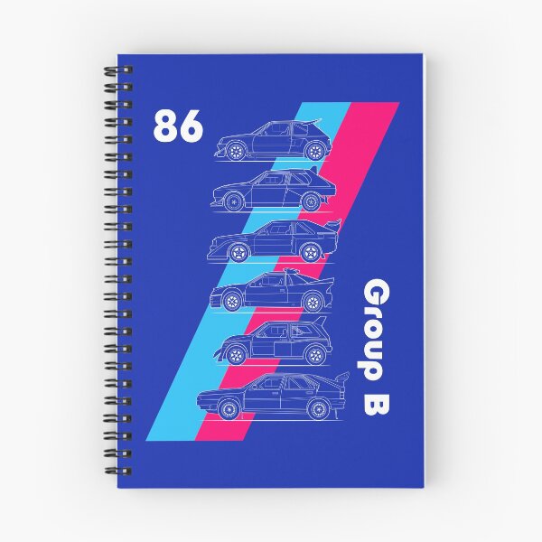 Item preview, Group B rallycars pink and blue designed and sold by purpletwinturbo.