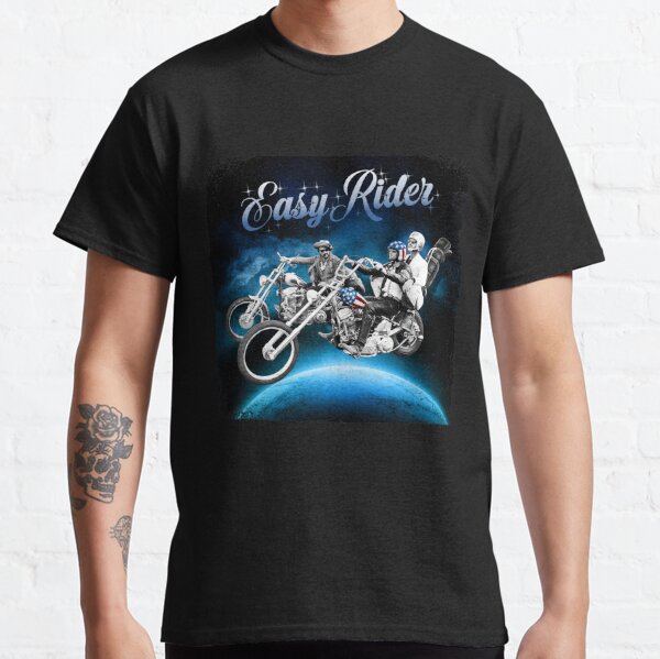 Easy RIDER T-Shirt Biker 60s 70s Retro Película Biker USA Película Camiseta Regalo