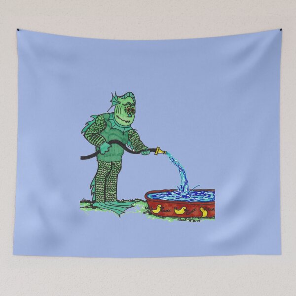 Item preview, Lagoon Creature designed and sold by rtbrassard.