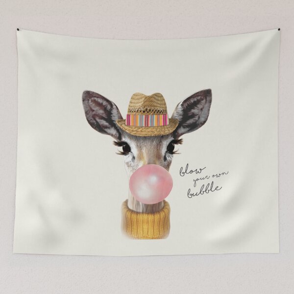 Item preview, Deer Bubble Girl designed and sold by Señor Spencer.