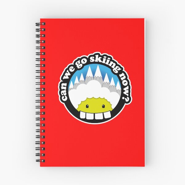 Item preview, Can we go skiing now? designed and sold by Coops Clothing.