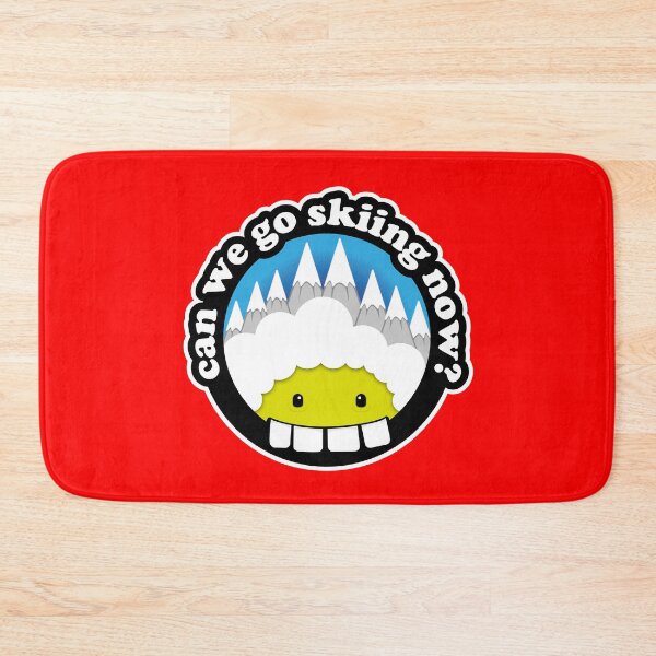 Item preview, Can we go skiing now? designed and sold by Coops Clothing.