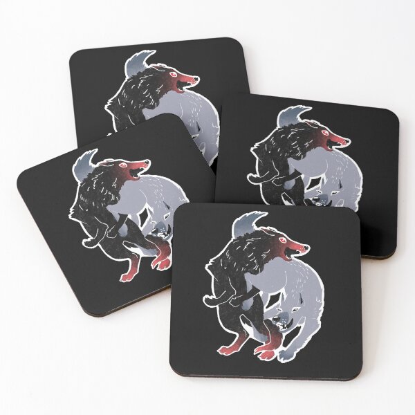 Item preview, Dancing wolves designed and sold by olevusArt.
