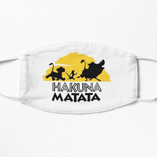 Hakuna Matata Flat Mask