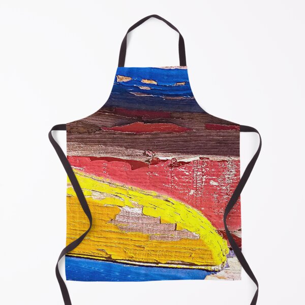 Item preview, Weathered Painted Wooden Boat Detail Colorful Texture Coastal designed and sold by worldways.