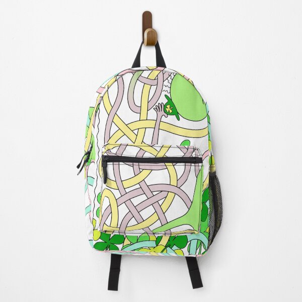 Item preview, Mr Squiggly Four-Leaf Clover designed and sold by Becky Titus.