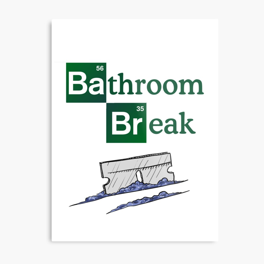 Bathroom Break Art Print for Sale by some soolma