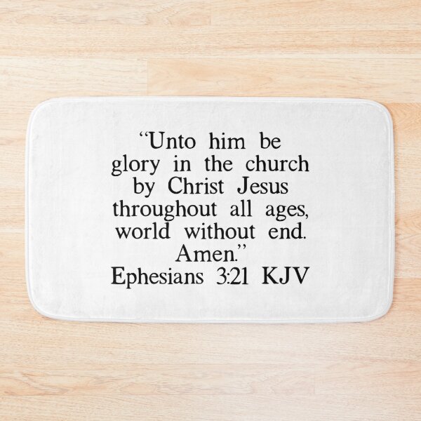 Item preview, Ephesians 3:21 KJV designed and sold by IBMClothing.