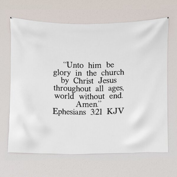 Item preview, Ephesians 3:21 KJV designed and sold by IBMClothing.